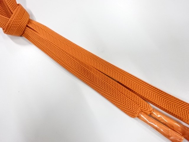 未使用品　正絹　手組帯締め